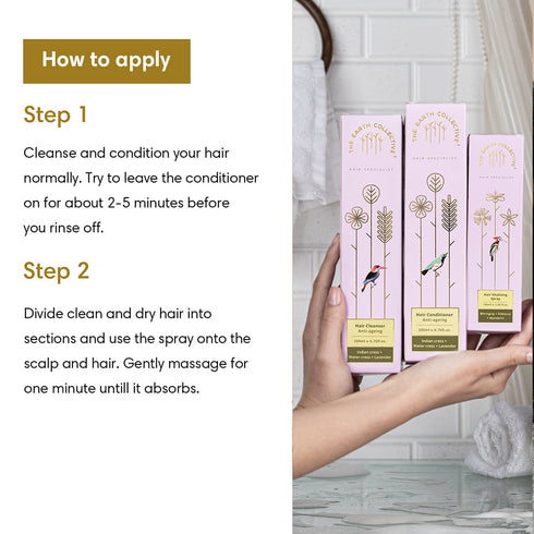 Theearthcollective in Anti Ageing Hair Regime