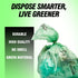 BECO Compostable Garbage Bags Large 10 bags/roll