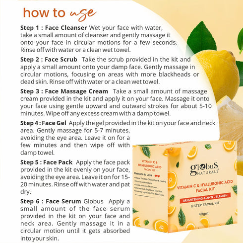 Vitamin C Facial Kit