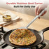 Vinod Stainless Steel Basting Turner Khurpa Cooking Palta Turner Set of 2 31 cm Highest Grade Stainless Steel Rust Free Dishwasher Safe No 4