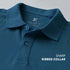 XYXX Nova Combed Cotton Polo T-shirts Isle Blue