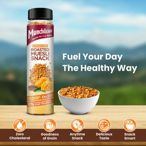 Munchilicious Mango Chia Muesli