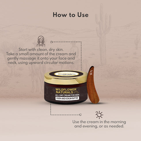 Wildflower Naturals All-Day Cream for Men
