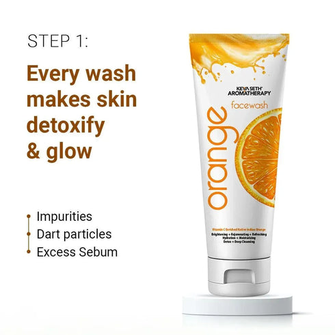 Keya Seth Aromatherapy Orange Essential Skin Care Routine Kit