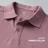 XYXX Nova Combed Cotton Polo T-shirts Rose Blush