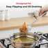 Vinod Stainless Steel Basting Slotted Turner Cooking Palta Set of 2 30 cm High Quality Stainless Steel Rust Free Dishwasher Safe No 4