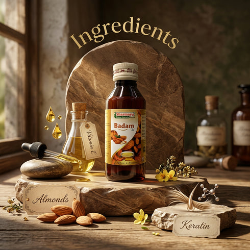 Sharmayu Ayurveda Badam Tel