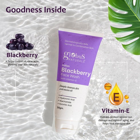 Indian Blackberry Face Wash