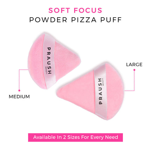 Praush Soft Focus Powder Pizza Puff