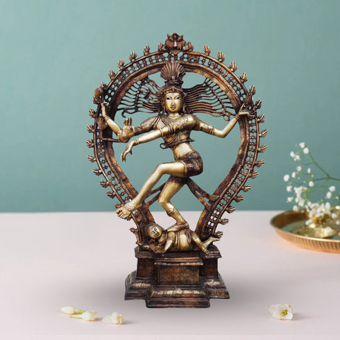 Brass Nataraj Statue 30.68Kg