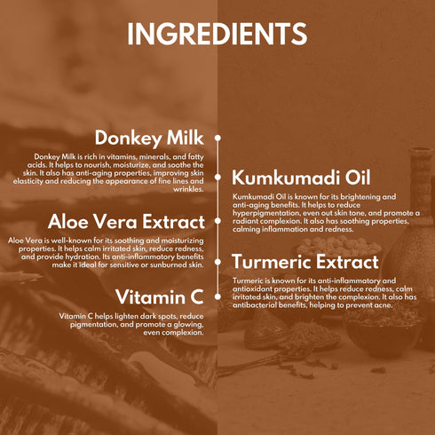 Wildflower Naturals Kumkumadi & Donkey Illuminating Clay Mask
