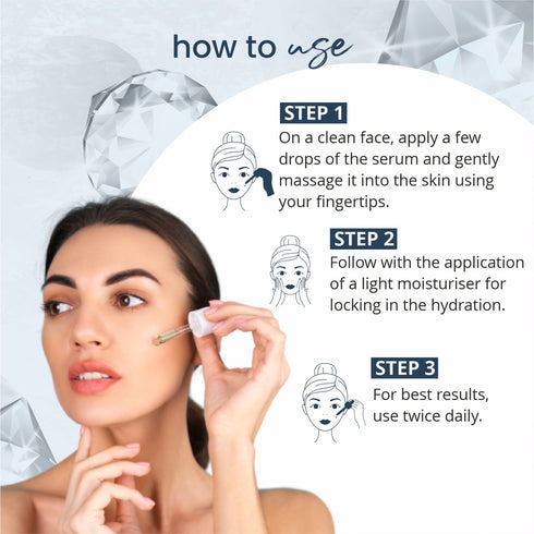 Globus Naturals Revival Diamond Shine Boosting & Anti Ageing Face Serum