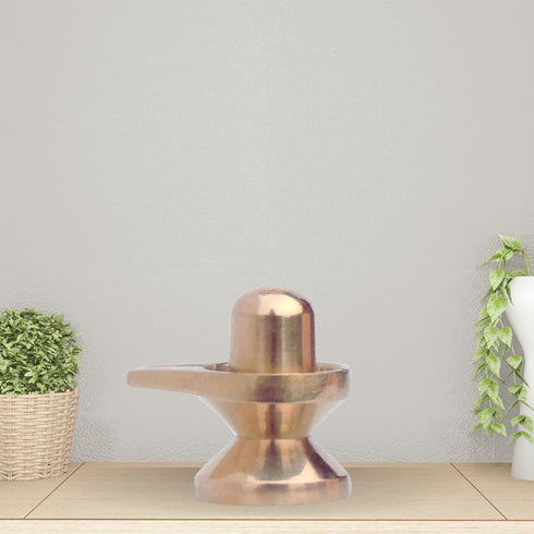 Brass Shivling God Idol Statue 0.04Kg