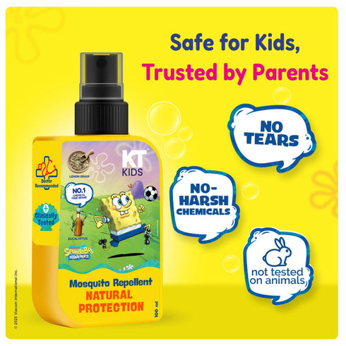 Kt Kids Personal Care Kit For Boys 3 Years Shampoo Hair Oil Mosquito Repellent