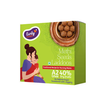Early Foods Methi Seeds A2 Ghee Laddoos