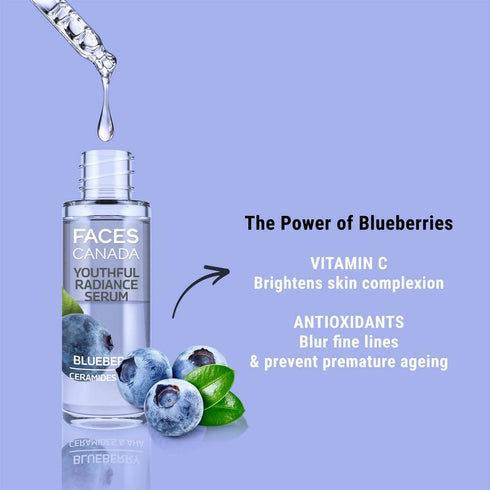 Faces Canada Youthful Radiance Serum - Blueberry 27 ml