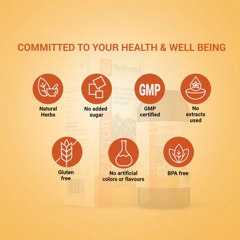 Krishna'S Herbal & Ayurveda Castor Oil