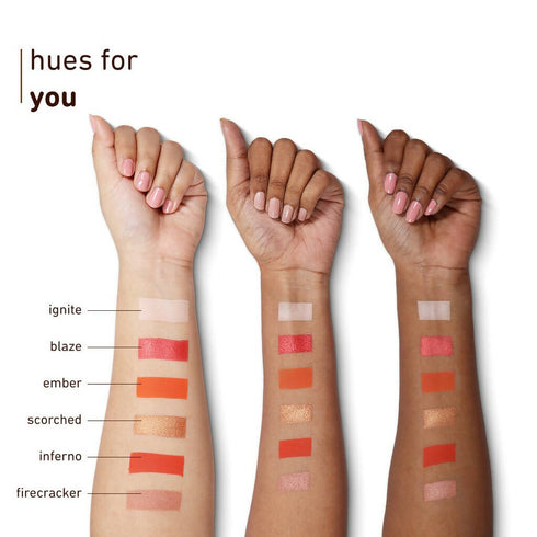 Plum In Your Element Eyeshadow Palette Easy to Blend 6in1 Palette 01 Fire