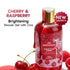 Wanderlust Sugar Plum Cherry Perfume Shower Gel (Raspberry, Rose Perfume)
