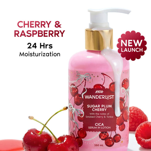 Wanderlust Sugar Plum Cherry Perfume Body Lotion
