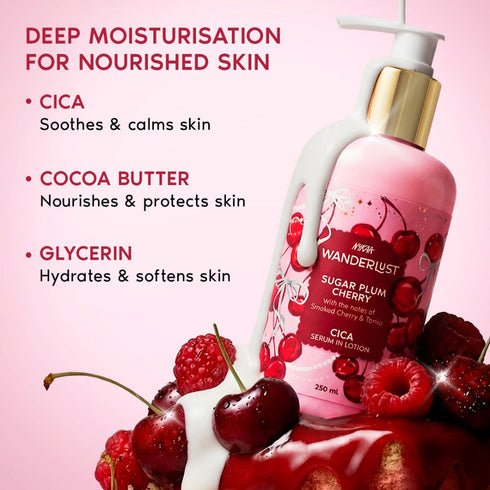 Wanderlust Sugar Plum Cherry Perfume Body Lotion