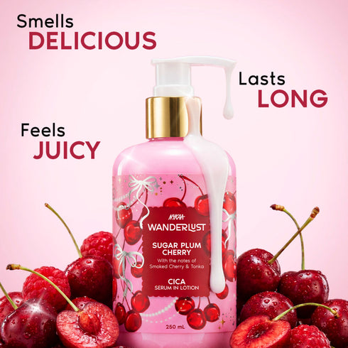 Wanderlust Sugar Plum Cherry Perfume Body Lotion