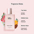 PureSense Rose & Honey Women's Perfume Floral Long Lasting Perfume for Women