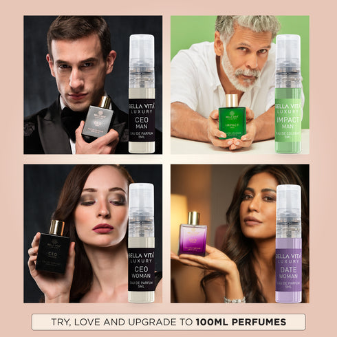 Bella Vita Luxury Perfume Trial Pack