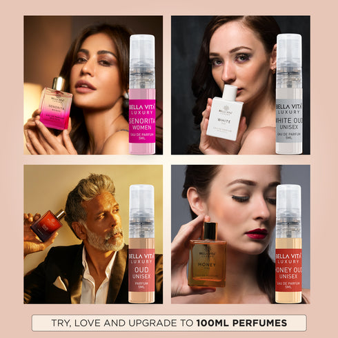 Bella Vita Luxury Perfume Trial Pack