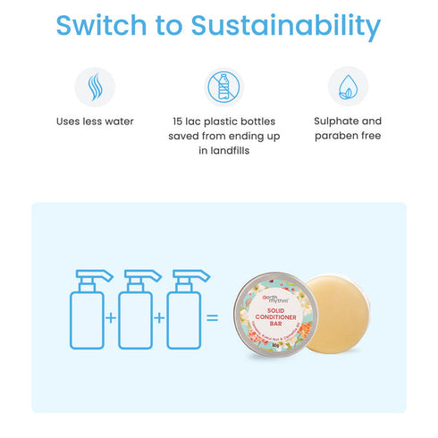 Earth Rhythm Solid Conditioner Bar Tamanu Kukui Nut & Camellia Oil