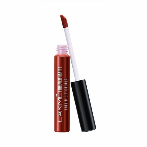 Lakme Forever Matte Liquid Lip Colour | Red Cherry