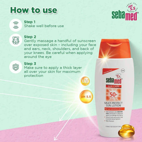 Sebamed Sun Care Multi Protect Sun Lotion