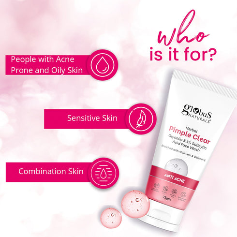 Glycolic & 1% Salicylic Acid Face Wash