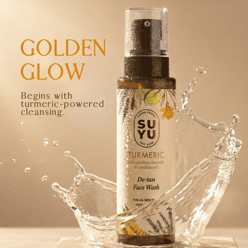 Suyu India Turmeric De Tan Face Wash