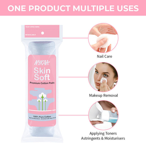 Nykaa Skin Soft Premium Cotton Pads
