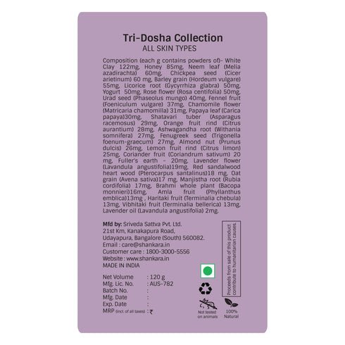 Shankara Deep Cleanse Facial Ubtan