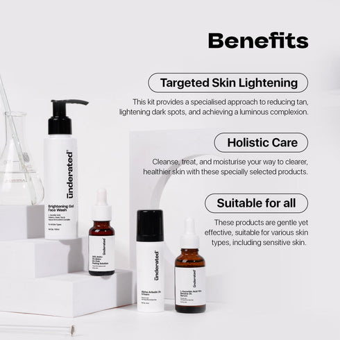 Underated Glow and Dark Spot Control Kit