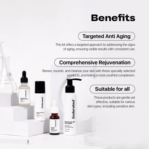 Underated Anti Ageing Routine Combo Kit