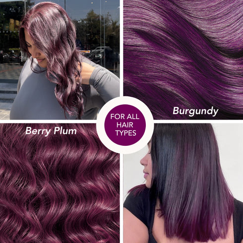 Paradyes No Bleach Berry Burgundy Combo