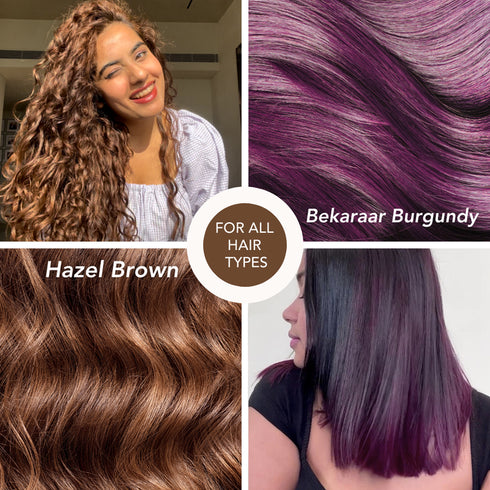 Paradyes No Bleach Hazel Burgundy Combo