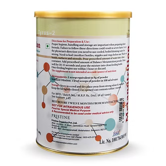 Pristine Metanutrition Tyrosinemia-2 (TYROS-2)