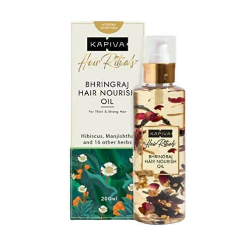 Kapiva Ayurveda Hair Rituals Bhringraj Hair Nourish Oil