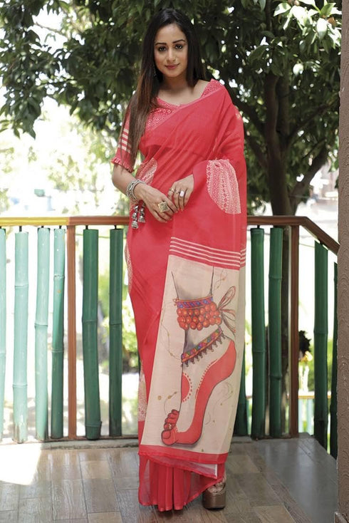 Vasthrlay Multicoloure Artistic Unstitched Lightweight Traditional