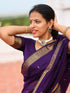 Vasthrlay Lavender Kanjivaram Saree