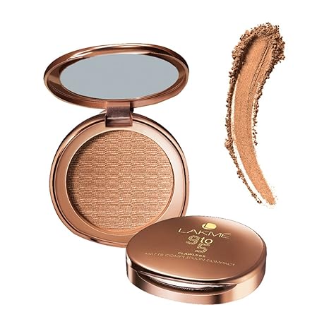 Lakme 9 To 5 Flawless Matte Complexion Compact | Apricot