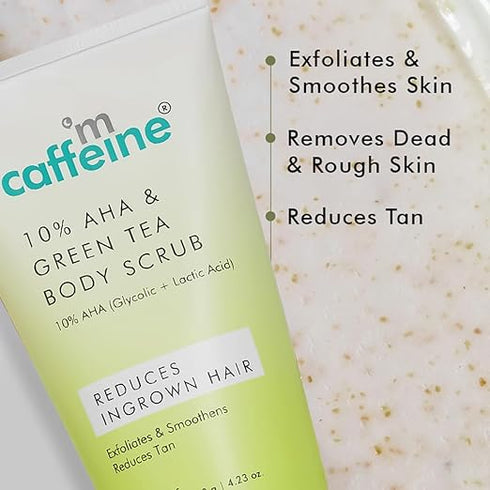 mCaffeine 10% AHA & Green Tea Body Scrub