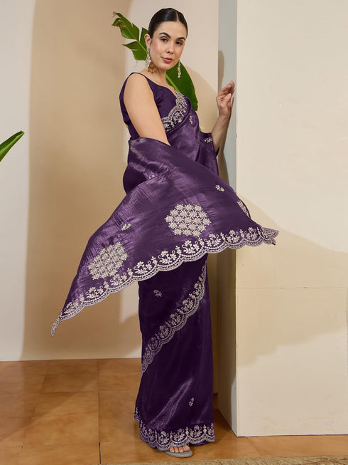 Vasthrlay Embroidered Unstitched Vh Ethnic Wear