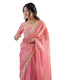 Vasthrlay Chanderi Printed Coffee Saree