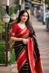 Vasthrlay Kanjivaram Unstitched Material Suitable Az Ys Og Chamkili Parent Black Ethnic Wear