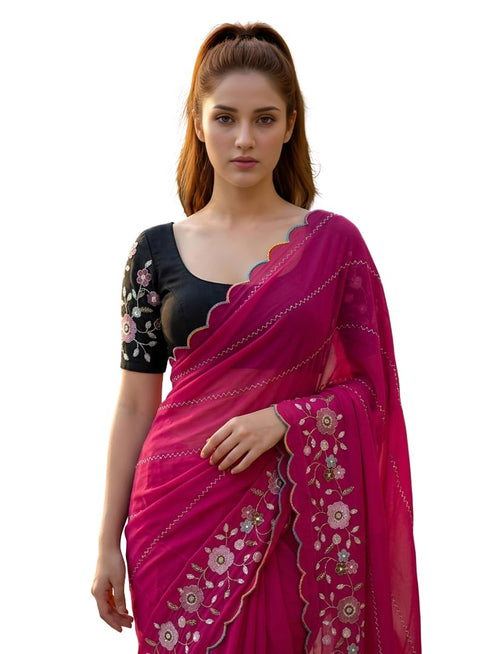 Vasthrlay Unstitched Saree
